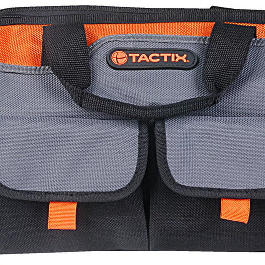 Tactix 12-inch Gate Mouth Tool Bag